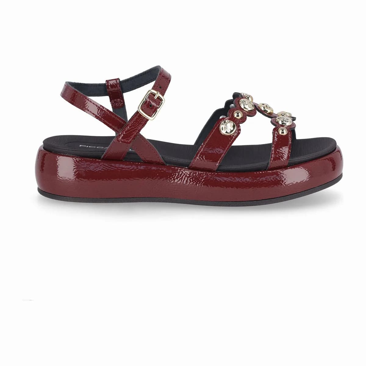 Sandália Sol Burgundy